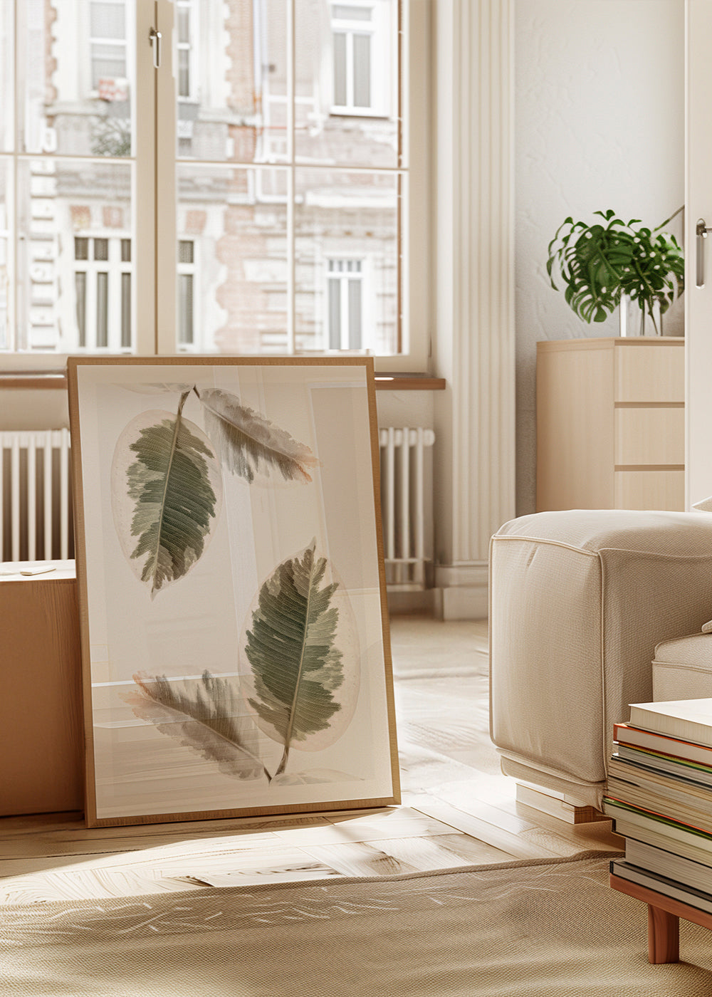 Couple leaves illustration
