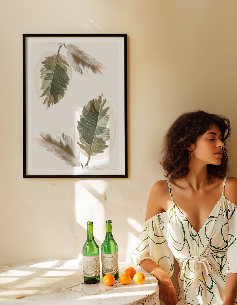 Couple leaves illustration