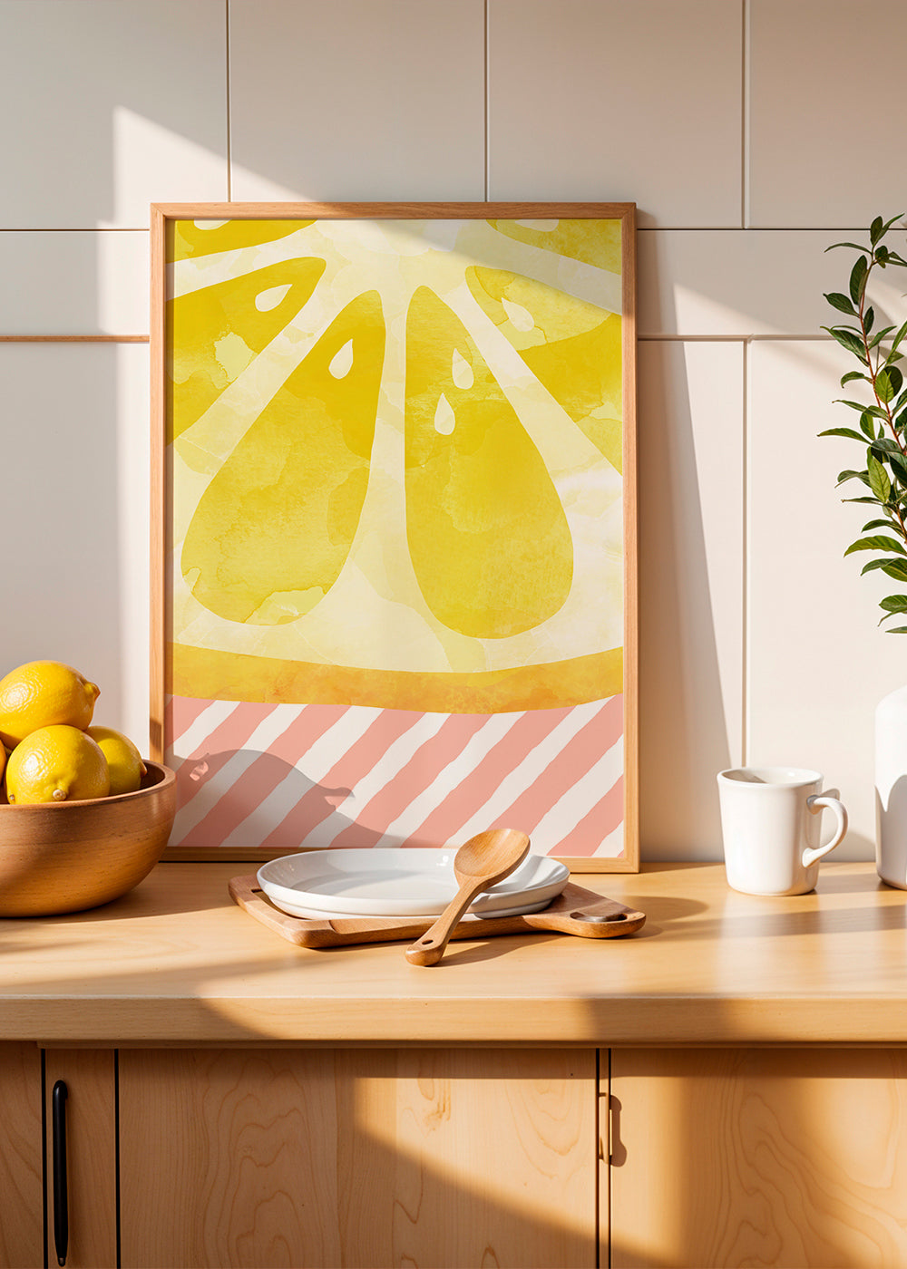 Lemon abstract