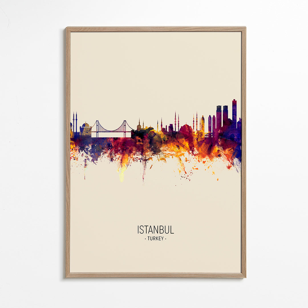 Istanbul Skyline beige