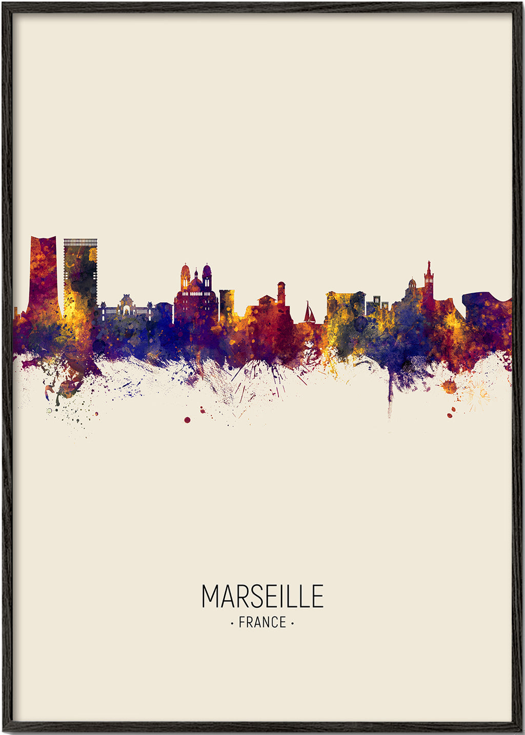 Marseille Skyline beige