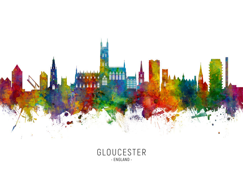 Gloucester Skyline multicolor