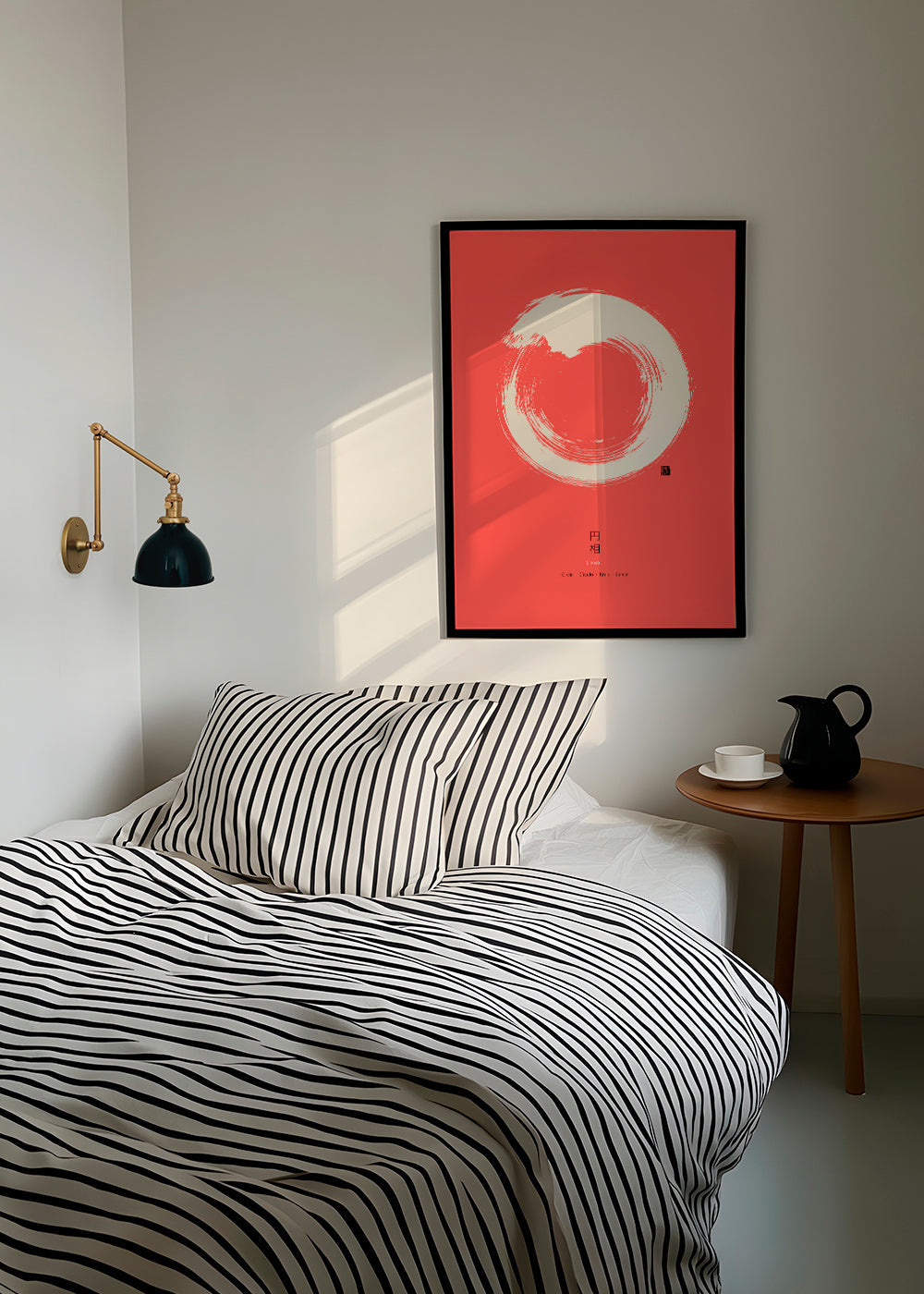 EnsÅ (on red background)
