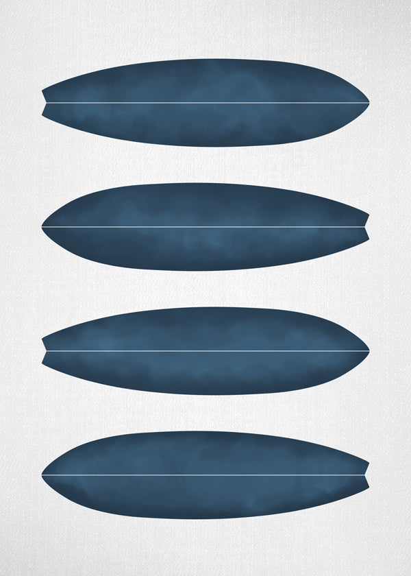Surfboard in Navy