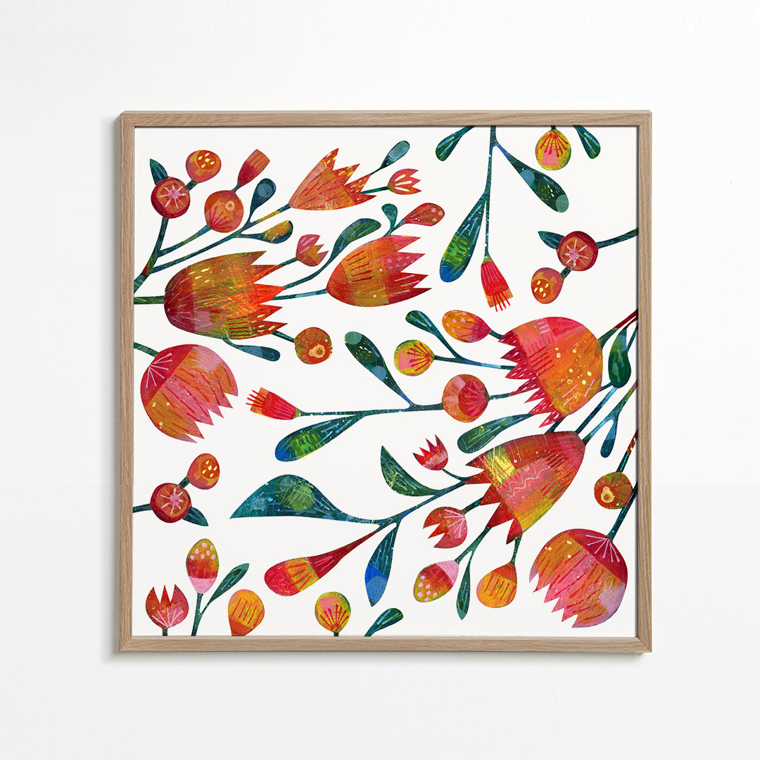 Buds and Flowers Square