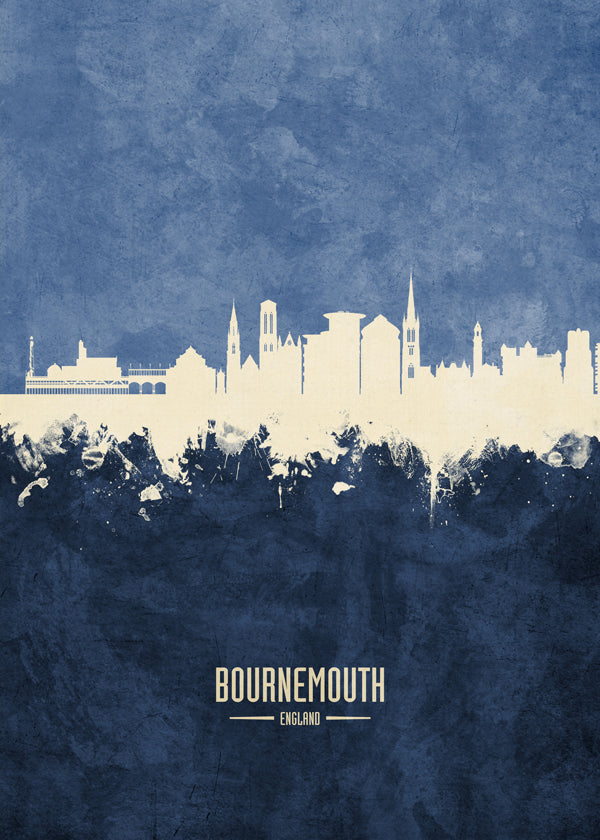 Bournemouth Skyline blue