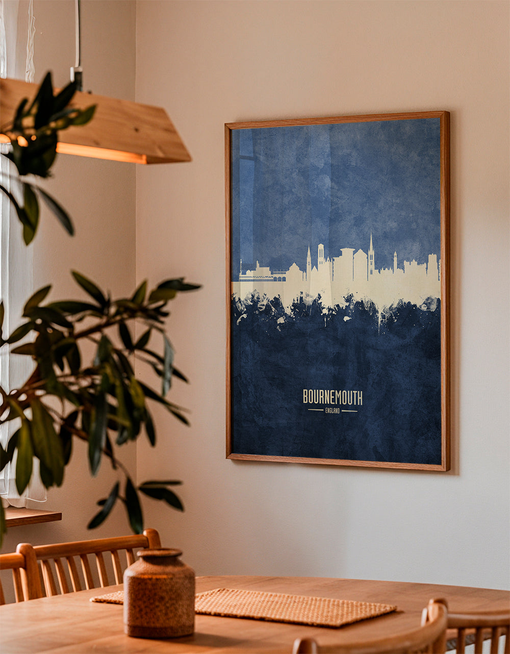 Bournemouth Skyline blue