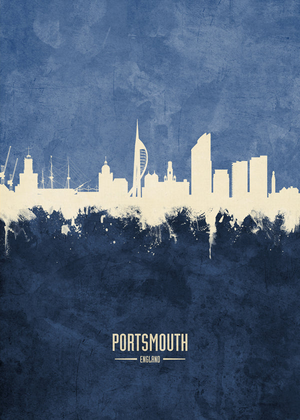 Portsmouth Skyline blue