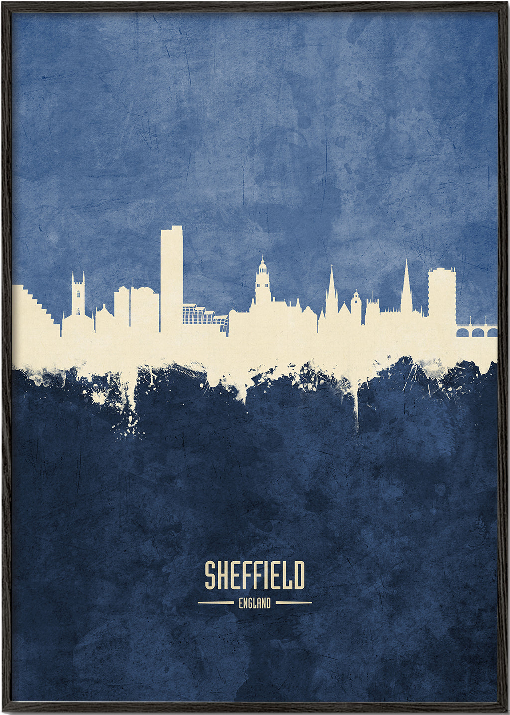 Sheffield Skyline blue