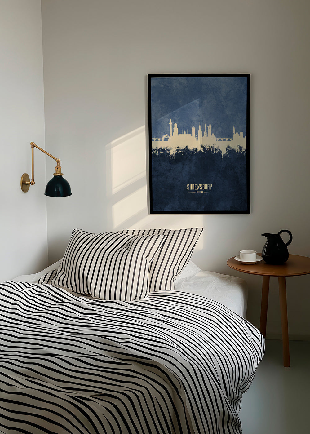 Shrewsbury Skyline blue