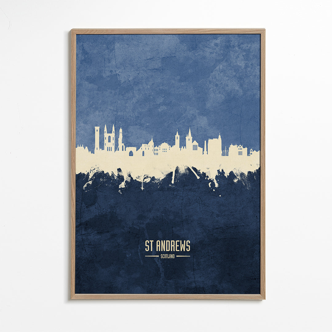 St Andrews Skyline blue