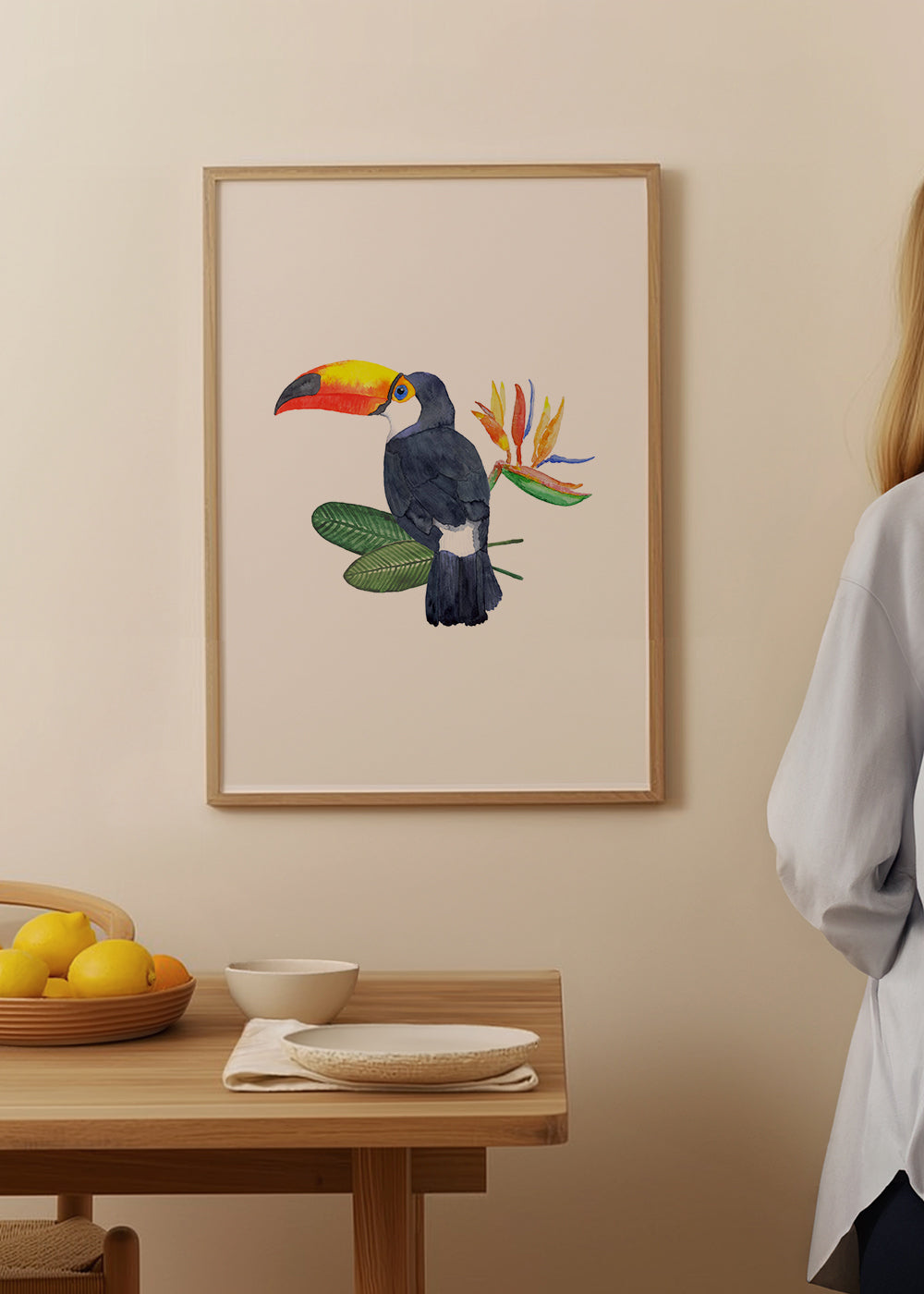 Tropical Toucan Bird