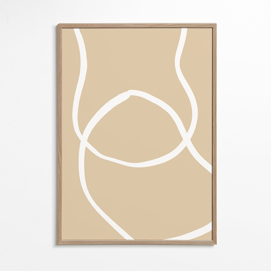 Beige Lines 04 - 1x Studio