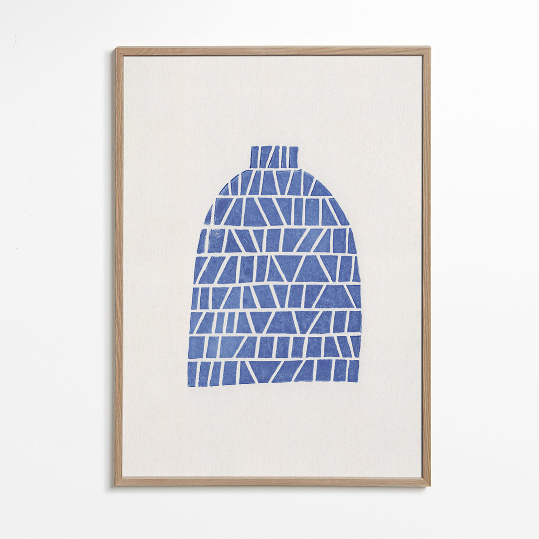 Linocut Vase #5 - Alisa Galitsyna
