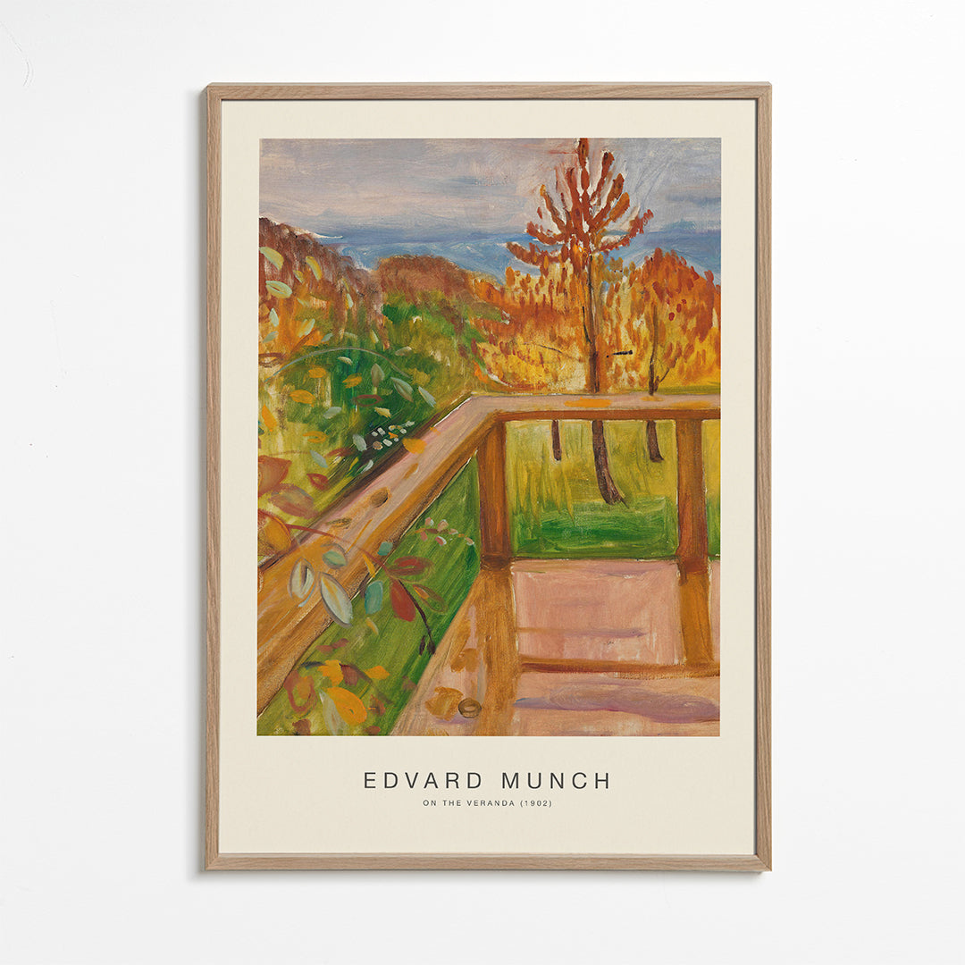 On the Veranda (Special Edition) - Edvard Munch
