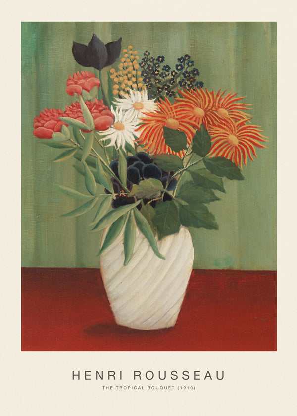 The Tropical Bouquet (Special Edition) - Henri Rousseau