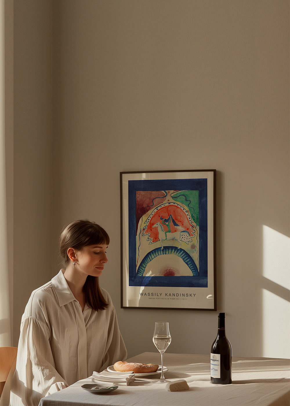 Design for the Blue Rider No.1 (Special Edition) - Wassily Kandinsky