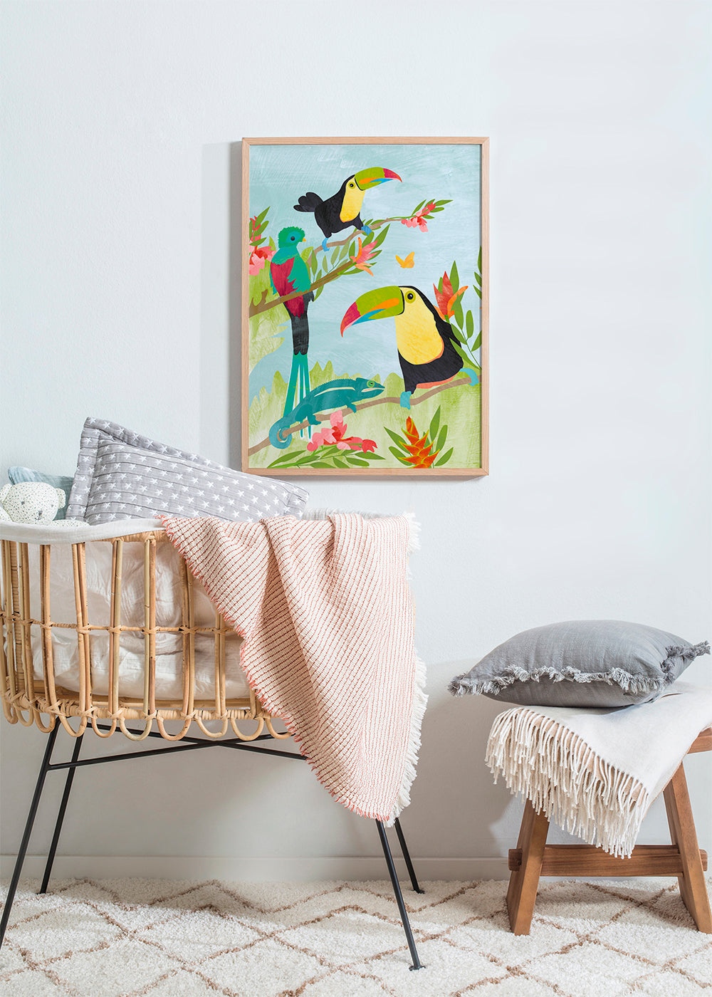 Tucan birds jungle