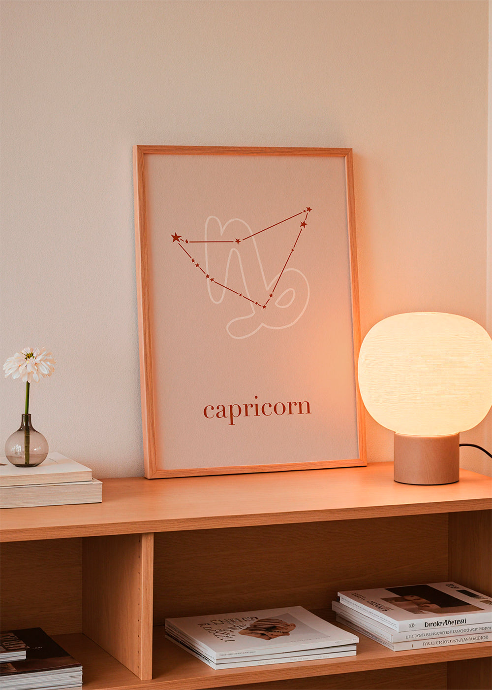 Capricorn Constellation Blush