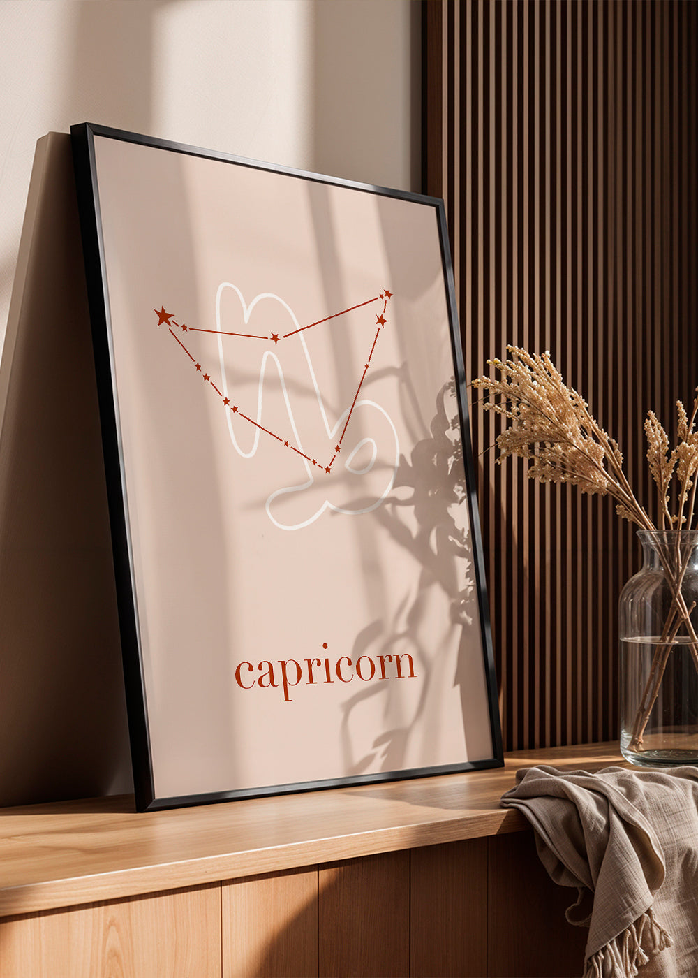 Capricorn Constellation Blush