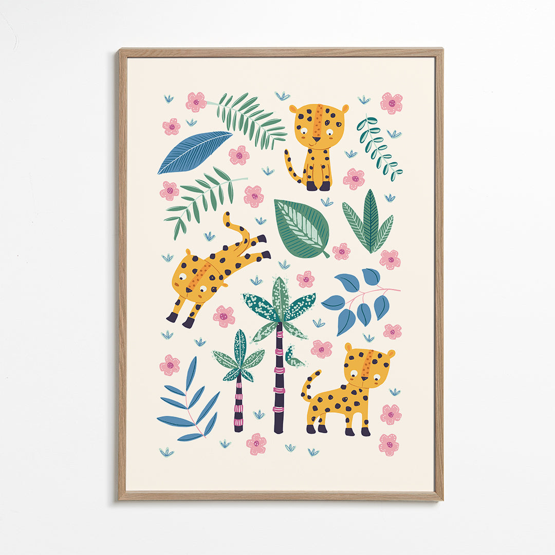 Cheetahs kids print