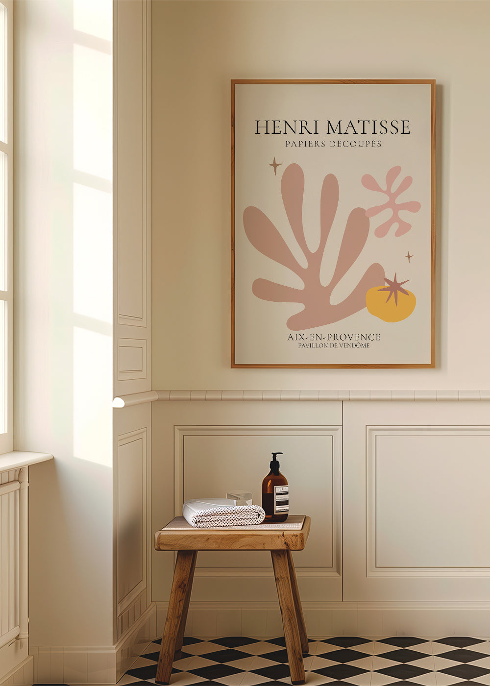 Henri Matisse aix en provence PAPIER DeCOUPe I