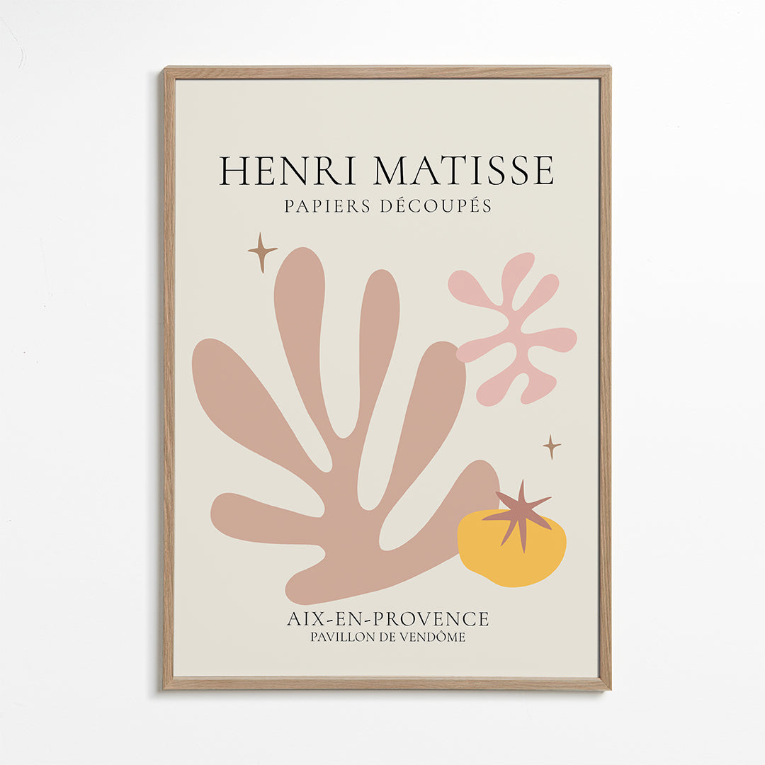 Henri Matisse aix en provence PAPIER DeCOUPe I