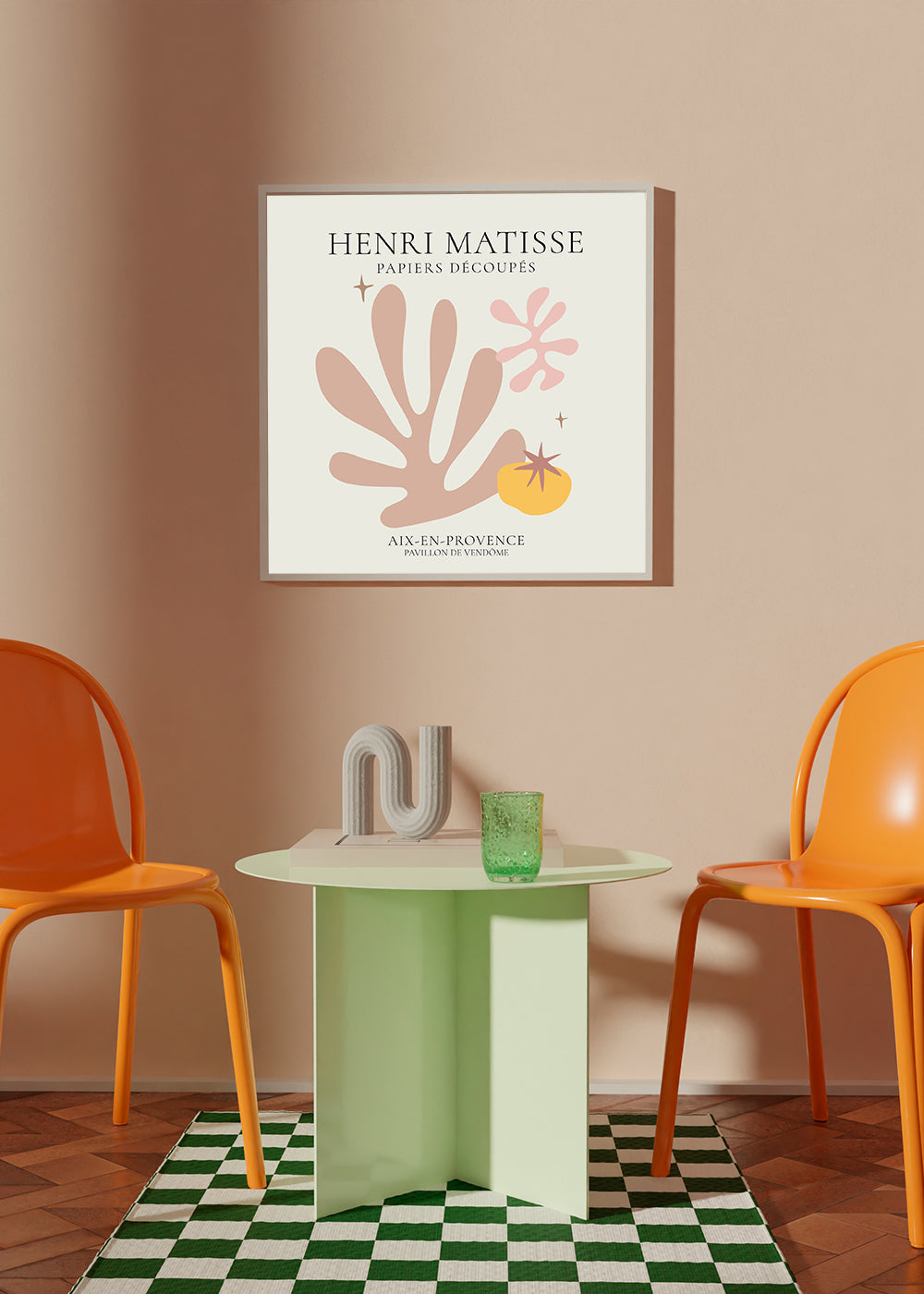Henri Matisse aix en provence PAPIER DeCOUPe III
