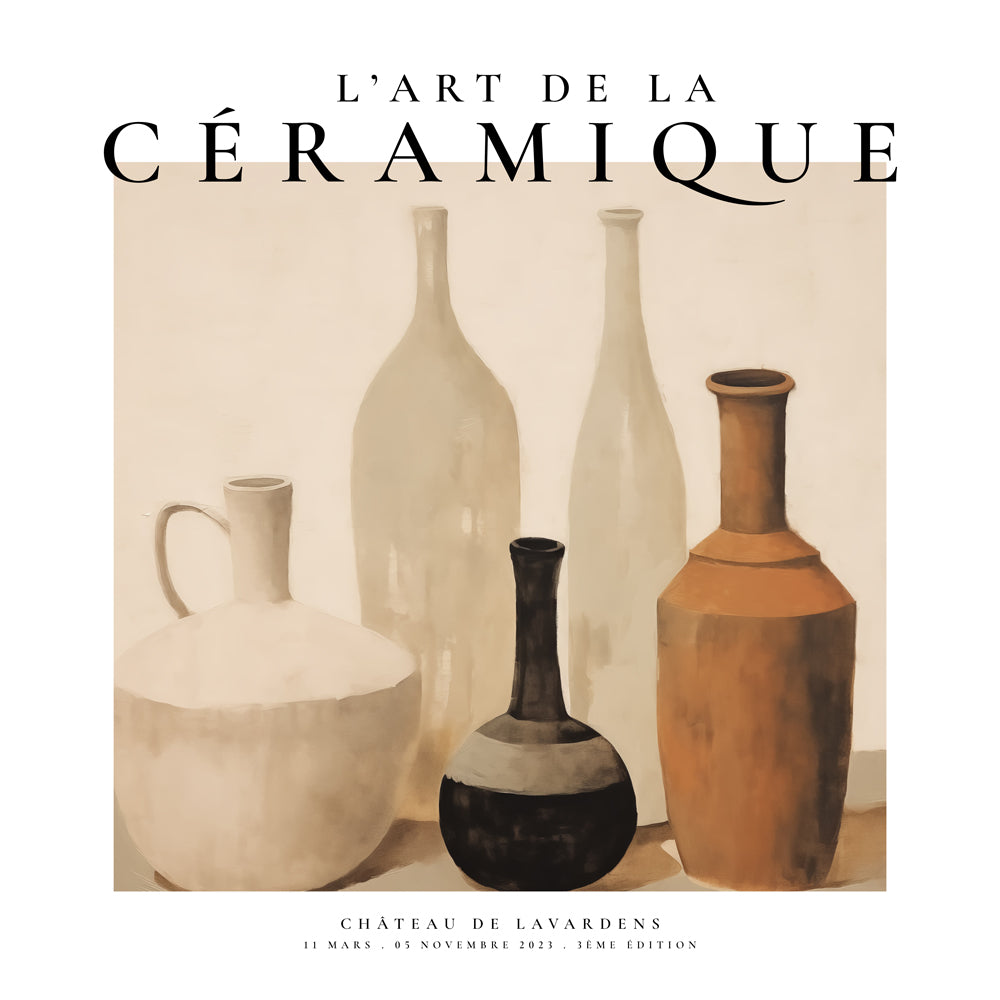L'art de la céramique, Vases décoratifs - SQUARE