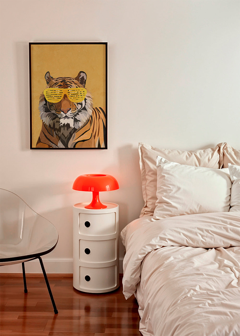 Hip hop tiger yellow