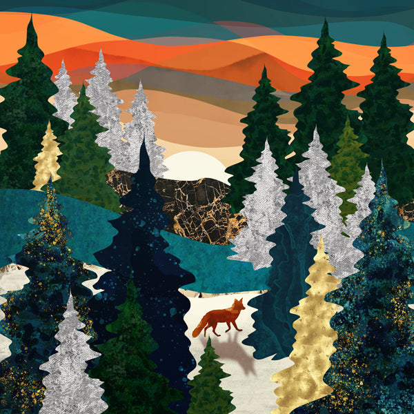 Amber Fox Square