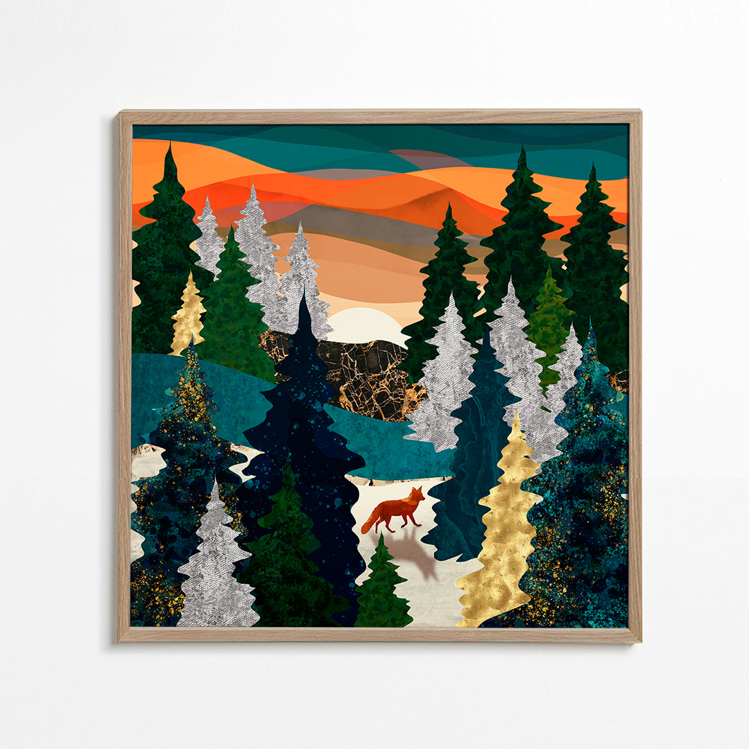 Amber Fox Square
