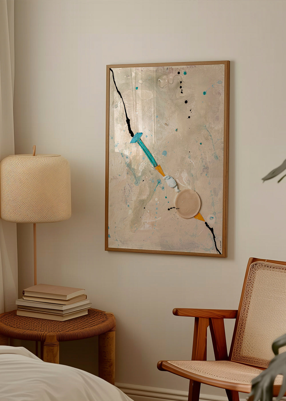 Abstract artwork Linea de Vida II_product1