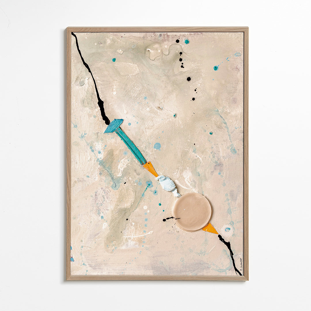 Abstract artwork Linea de Vida II_wf