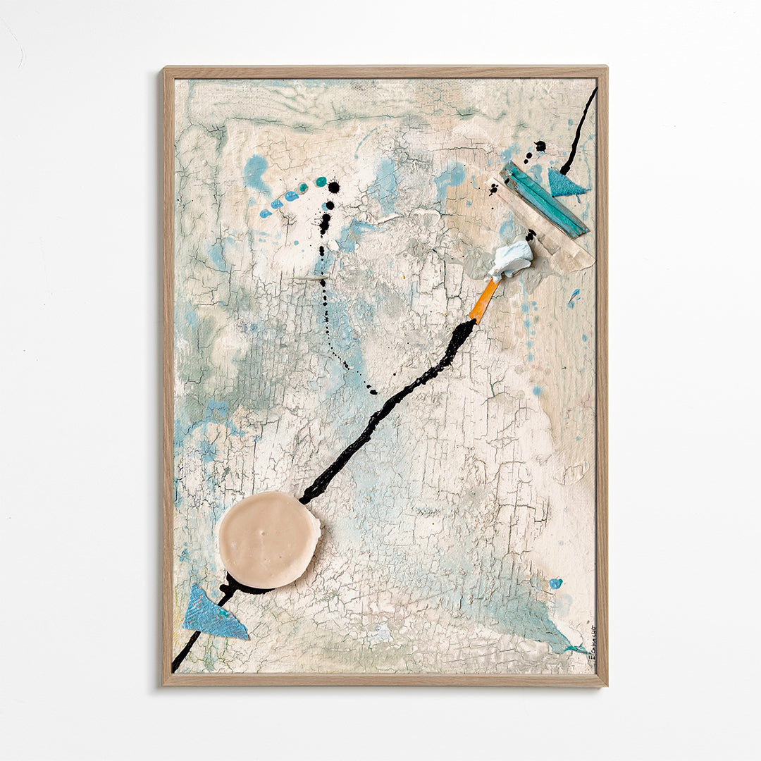 Abstract artwork Linea de Vida III_wf