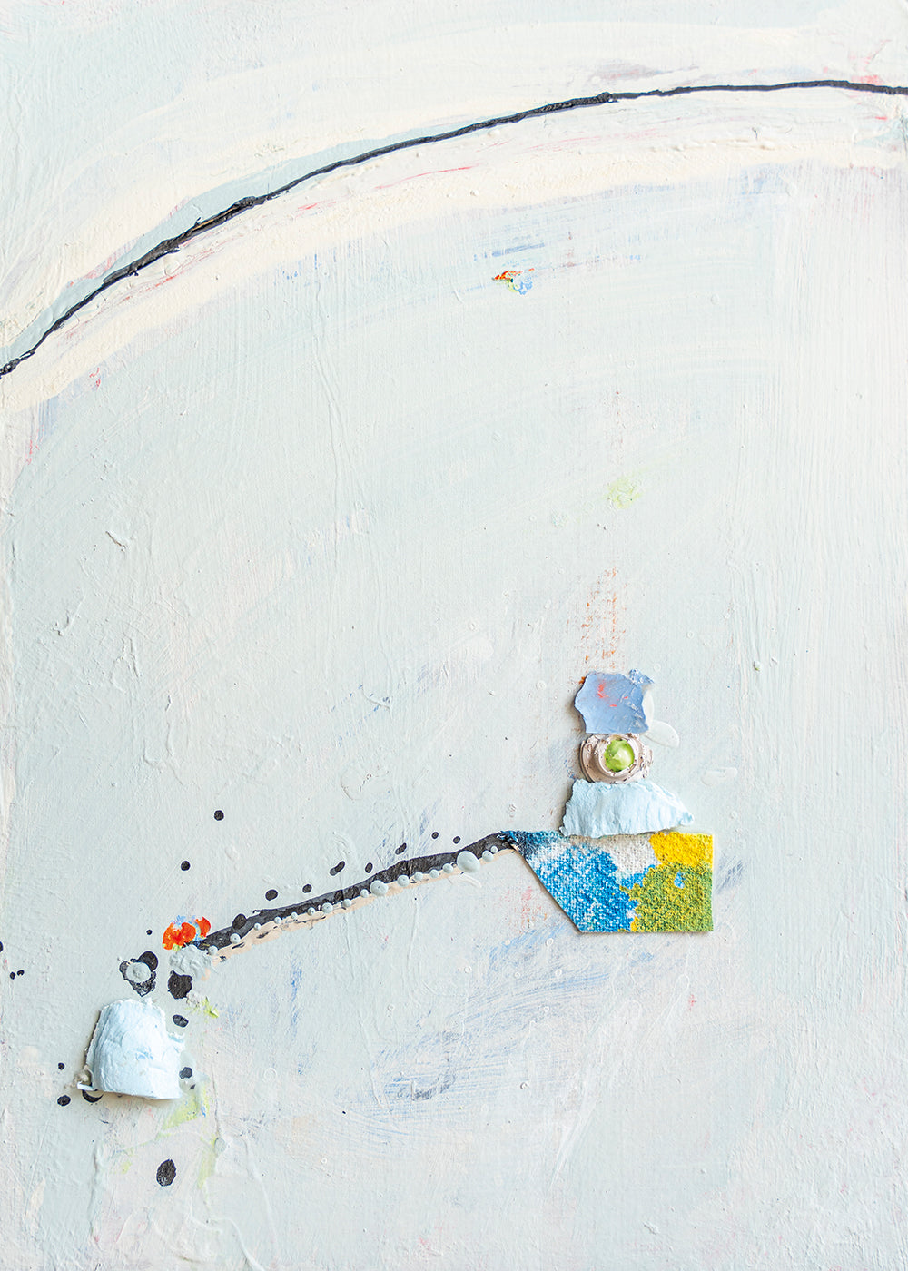Abstract artwork Yarigai_cap