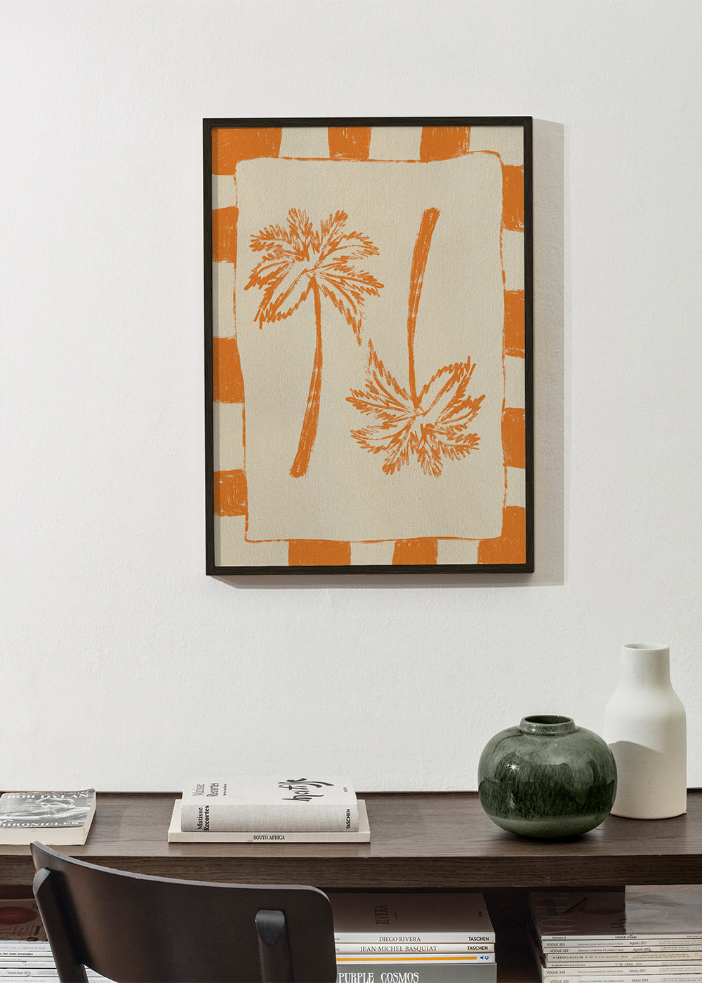 Illustration Palm paradise – Orange_product2