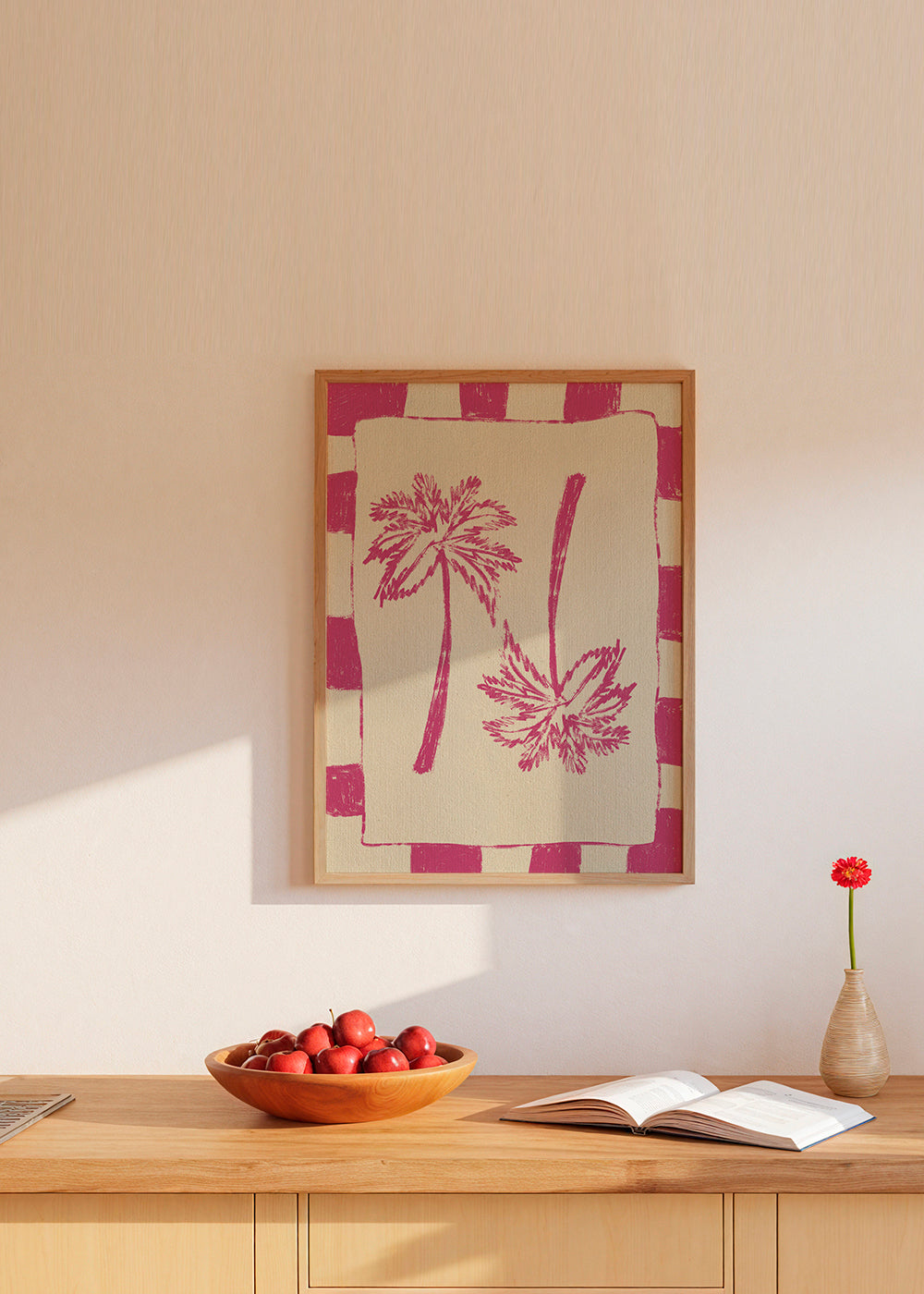 Illustration Palm paradise – Pink_product1