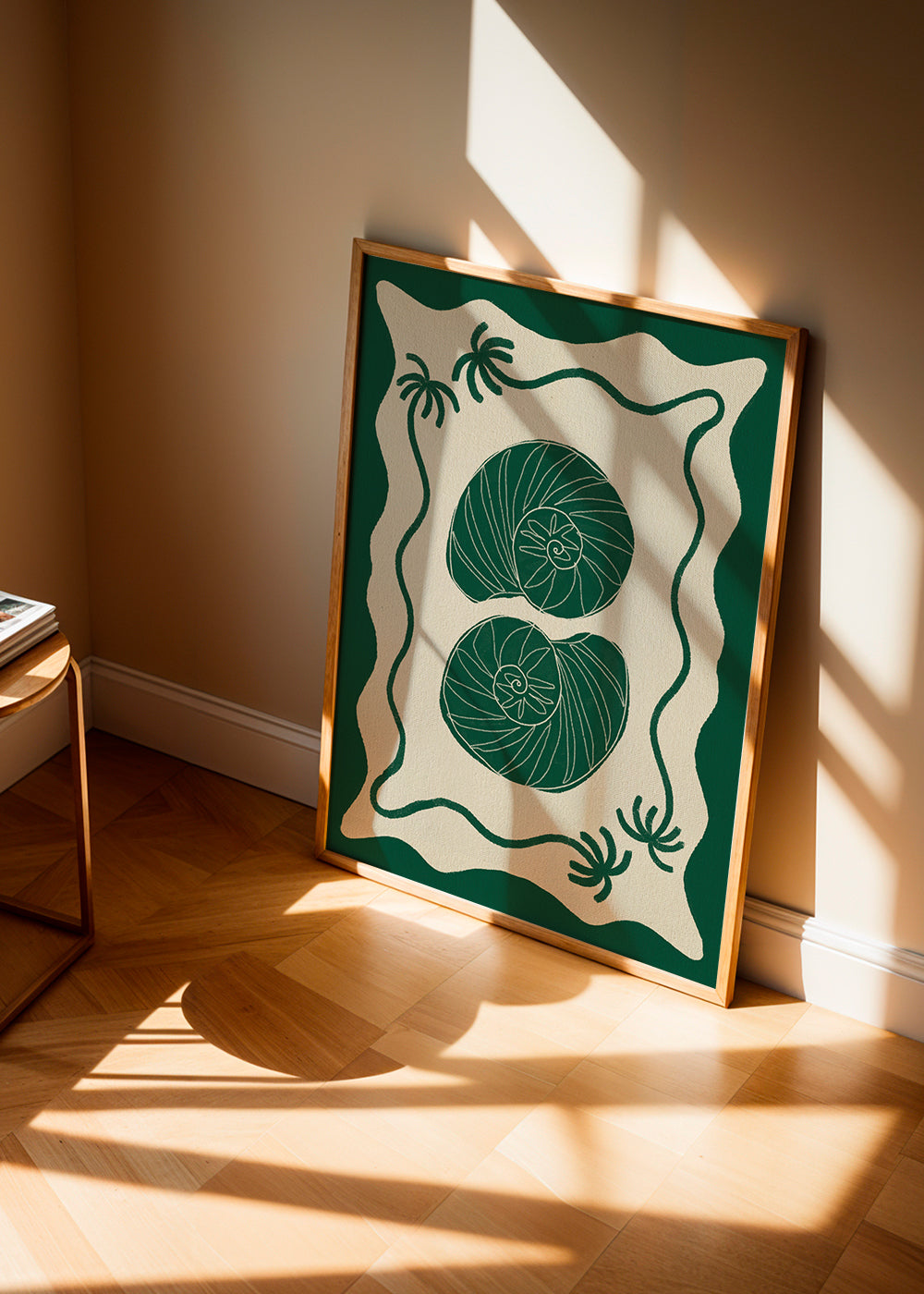 Illustration Green Seashell Stories_product3