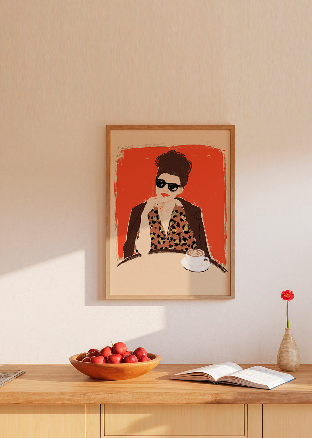 Illustration At the Café_product2
