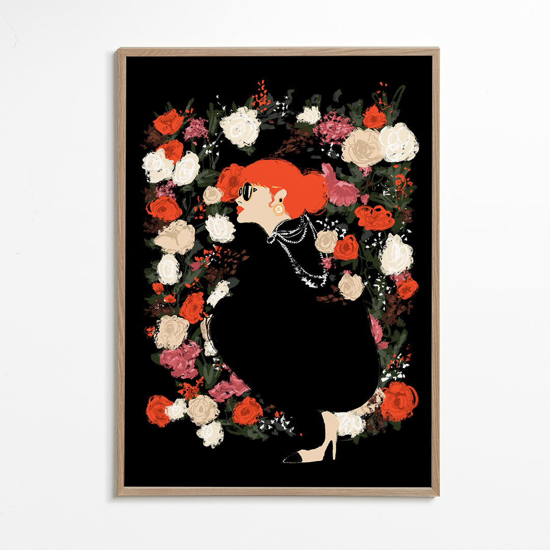 Illustration Floral Frame_wf