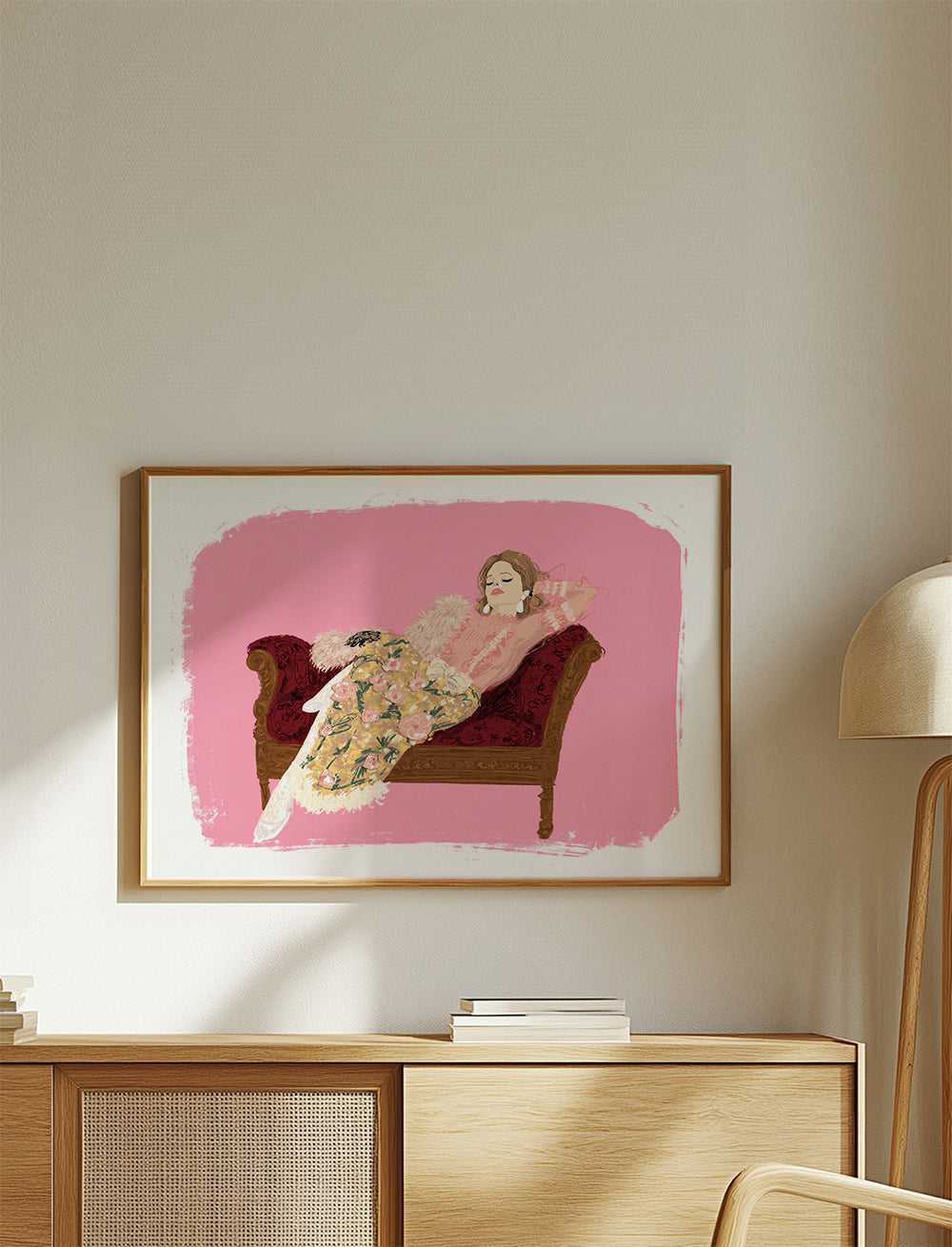 Illustration On the couch_product2