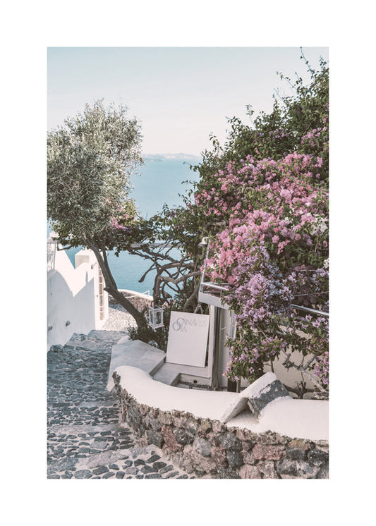 Santorini alley