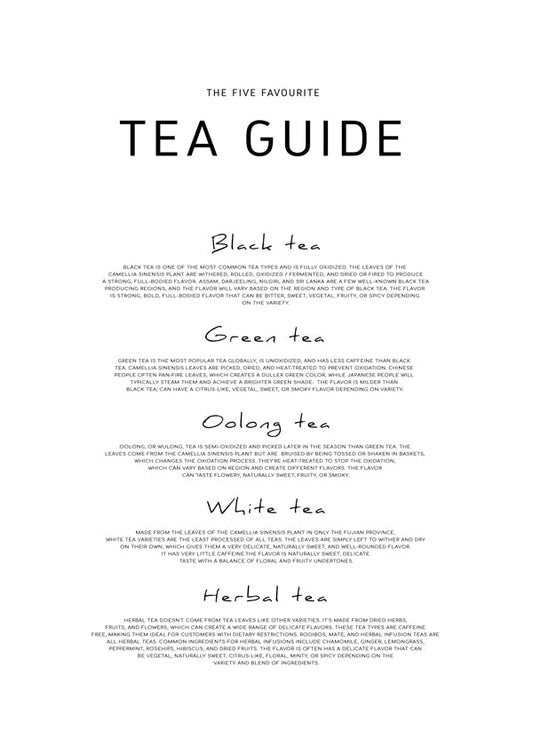 Tea guide