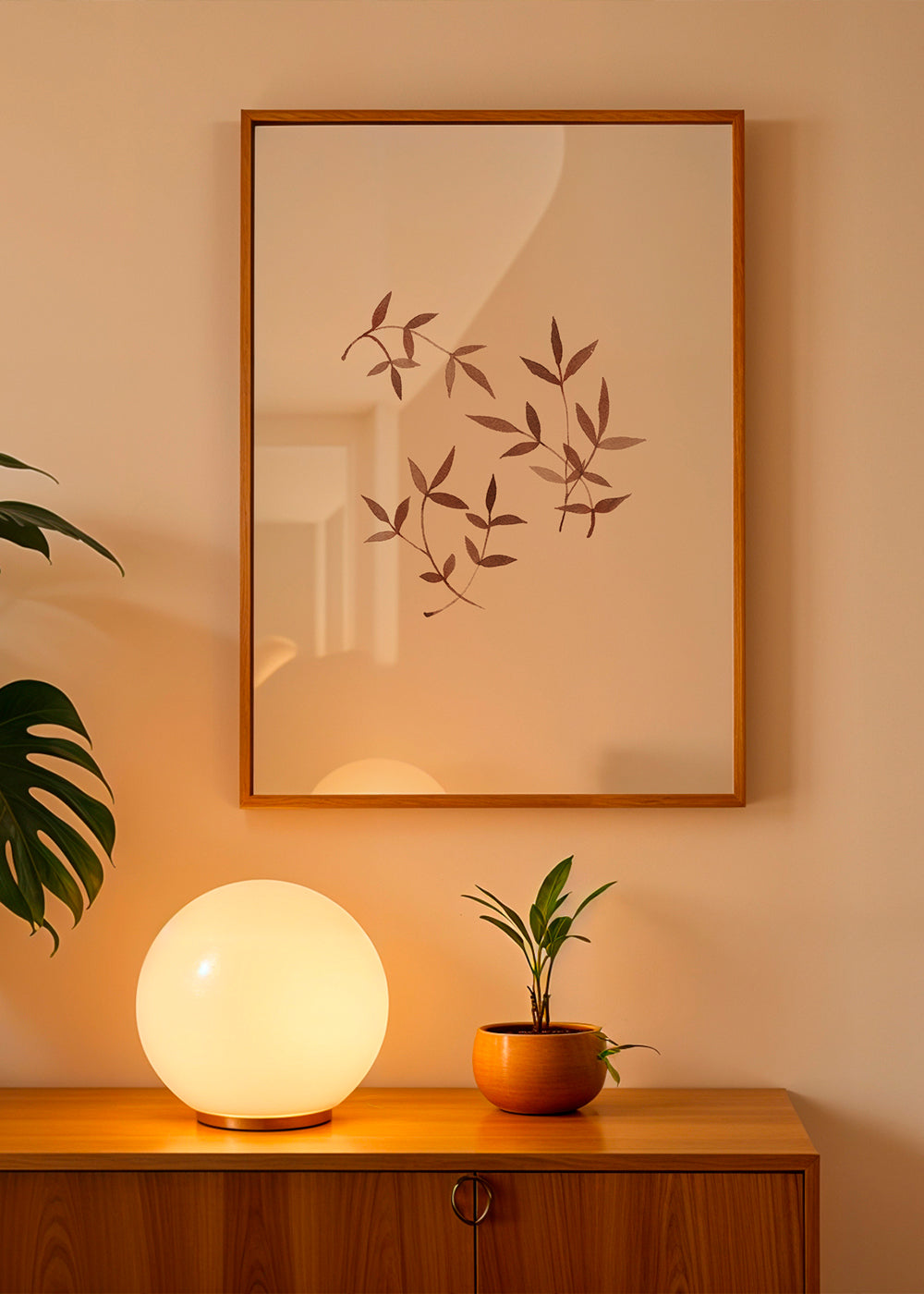 Botanical composition - Bordeaux