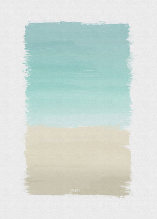 Turquoise abstract