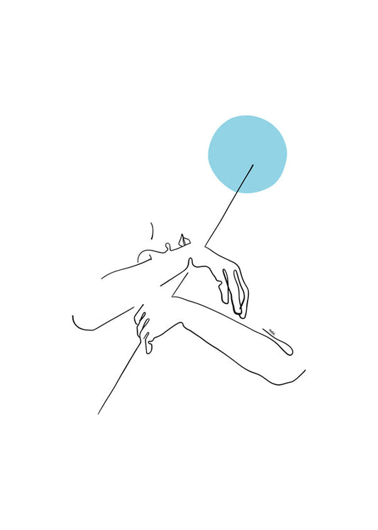 Embrace the moon