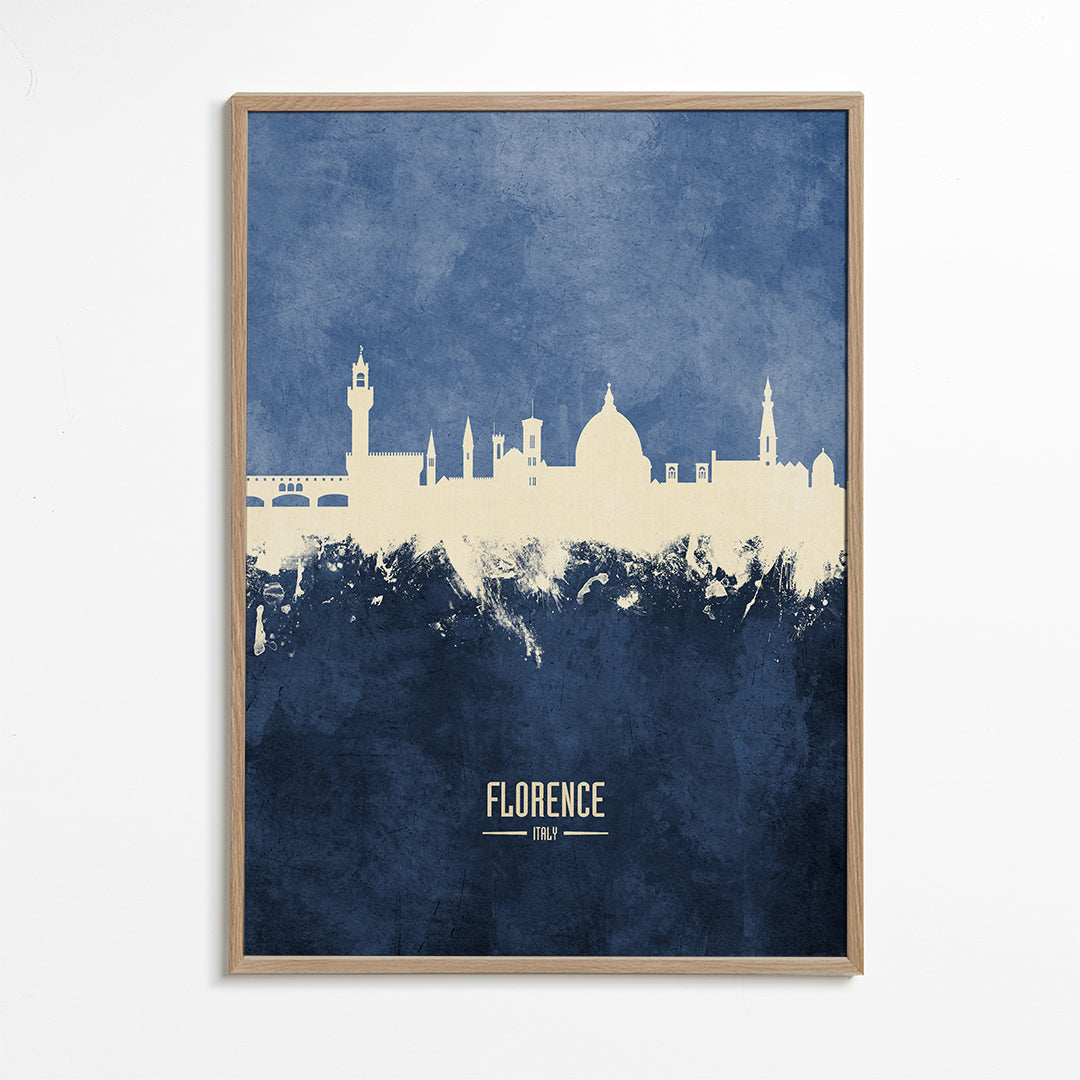 flowerence skyline blue
