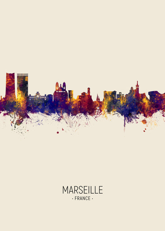 Marseille Skyline beige
