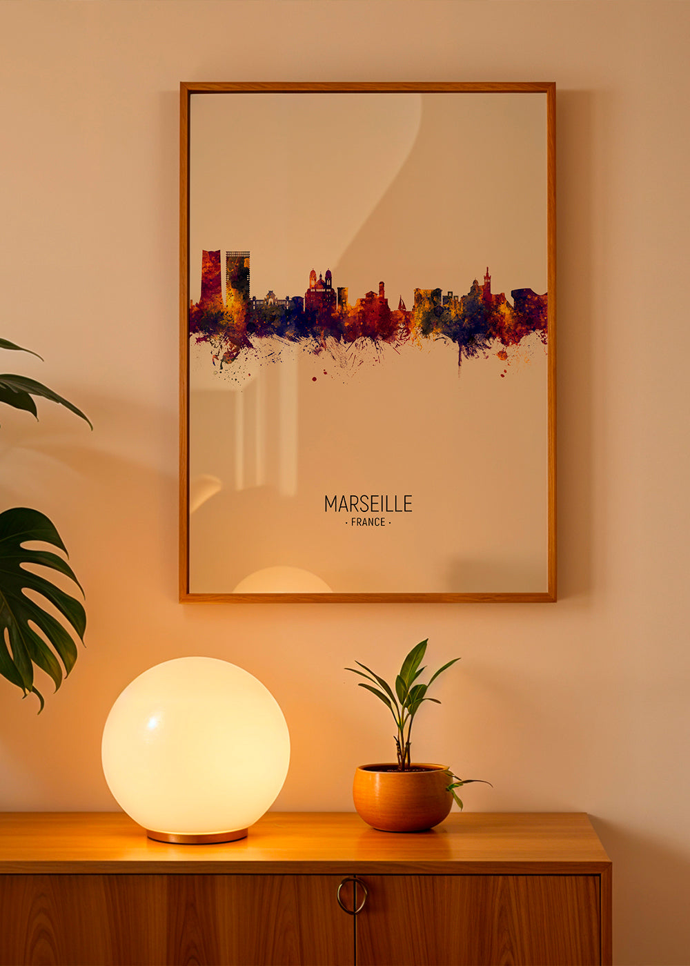 Marseille Skyline beige